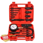 Bicos Diesel Compression Tester Kit 0-1000 Psi Gauge Adapters Car Truck. Fixed Price $56.59.