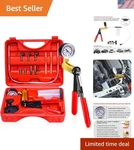 Hand Held Vacuum Pump Tester Set Gauge Brake Bleeder Kit. Fixed Price $27.99.