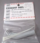 Hobbico HCAP2150 Exhaust Deflector .20-.34 Cu Engines Nos. Fixed Price $9.99.