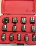 Snap-on Usa BEX13A 13PC Extractor Set 1/4 -3/4 8MM-19MM. Fixed Price $200.00.