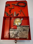 Snap-on Vacuum And Fuel Pump Gauge W/ Original Metal Case. Fixed Price $55.96.