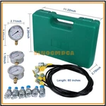 Hydraulic Pressure Gauge Kit Excavator Tester Coupling 25/40/60 Mpa. Fixed Price $61.10.
