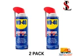 New Multi Purpose Original WD-40 Formula Lubricant Spray 2-PACK W/. Smart Straw. Fixed Price $15.99.