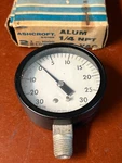 Ashcroft Pressure Vacuum Gauge 30'HGV-30 Psi 2.5" Face Aluminum 1/4. Fixed Price $12.29.