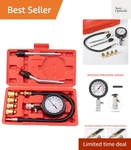 Compression Tester Kit 0-300 Psi Petrol Gas Engine Cylinder Pressure Gauge .... Fixed Price $32.99.