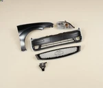 Bumper Cover Kit 2005-07 Ford Focus Front With Fog Light Holes Provision 5PC. Fixed Price $899.99.