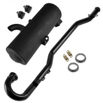 Exhaust Muffler & Pipe W/ Gasket For Polaris Sportsman 600 2003 2004. Fixed Price $209.00.