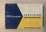 Vintage Compression Tester Riverside Precision Instruments Montgomery Ward. Fixed Price $19.95.