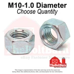 M10-1.00 Class Finished Hex Nut Zinc Clear Extra Fine Thread (pick Quantity). Fixed Price $60.24.