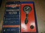 Vintage Sears Allstate Compression Tester No 8072. Fixed Price $19.99.