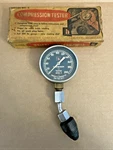Vintage Compression Tester Model No. 5 Harvey E. Hanson Co. Paw, Mich. Usa. Fixed Price $29.99.
