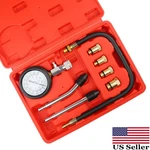 Gas Petrol Engine Compression Tester, Gauge Tool Kit Fit Cylinder M10 12 14 18. Fixed Price $20.99.