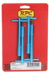 Racing Power R6011 Blue Aluminum T-bar Wing Nut 4-3/4IN With 1/4-20. Fixed Price $34.99.