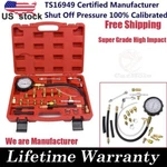 140 Psi Gasoline Fuel Injection Pump Pressure Gauge Tester Tool Kit W/ Case. Fixed Price $39.99.