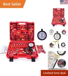Pro Fuel Injection Pressure Tester Kit Gauge 0-140 Psi. Fixed Price $104.85.
