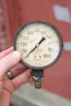 Vintage Marsh Hydraulic Pressure Instrument Gauge 1000 Steampunk Engine. Fixed Price $34.99.