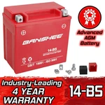 YTX14-BS Battery Replaces Honda Fourtrax Trx, King Quad Raptor Atv. Fixed Price $59.88.