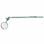 General Tools #555 1-1/4" Dia Round Inspection Mirror 8" Long. Fixed Price $7.99.