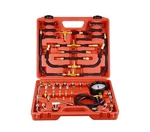 Fuel Injection Pressure Tester Kit 0-140 Psi Dual Dial Automotive. Fixed Price $57.98.
