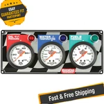 Quickcar 61-6012 Flag 3 Gauge Panel Op/wt/fp. Fixed Price $239.95.