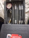 Snap-on Tools EEPV500 Automotive Compression Gauge Test Set. Fixed Price $200.00.