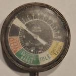 Rac Engine Vacuum Fuel Pump Psi Tester Gauge Vintage - 53892180. Fixed Price $15.99.