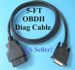 Brand New OBD2 Obdii Main Test Data Cable For Seekone SK860 Scanner Code Reader. Fixed Price $26.99.