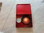 Snap-on Oil Pressure Gauge Test Kit MT37 With Kra -128 Metal Case. Fixed Price $49.00.