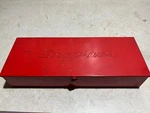 Snap On Large Red Metal Heavy Duty Tool Storage Box KRA-104 14 Made In Usa. Fixed Price $75.00.