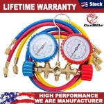 A/c Diagnostic Manifold Gauge Set Refrigerant Charging Hose Uswc USKY3 Carbole. Fixed Price $31.93.
