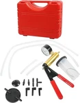 2 In 1 Brake Bleeder Kit Hand Held Vacuum Pump Test Set For Automotive Red. Fixed Price $20.80.