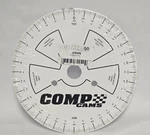 Comp Cams 4790CPG, One White Wheel Steel Degree 9" Sportsman Performance Par. Fixed Price $53.76.