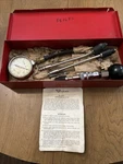 Vintage Vulcan Compression Gauge Set No. TU-1695. Fixed Price $39.99.