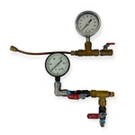 Usg Ashcroft Air Pressure Gauges 200 Psi W Cajon Pipe Fittings Npt Valves, Pcs. Fixed Price $107.10.