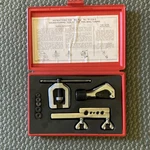 Blue Point TF-528-D Double Flaring Tool Kit 45 For 3/16 5/8 Thin-wall Tubing. Fixed Price $59.99.