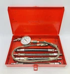 Snap-on Tools 7 Piece Compression Gauge Test Kit Set W/ Hard Metal Case. Fixed Price $174.99.