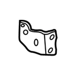 New Genuine Ford Bracket Bumper Mounting (2001-2005) Oe 1L5Z-17787-AB. Fixed Price $153.69.