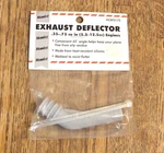 Hobbico Exhaust Deflector HCAP2175 .35-.75 Cu (5.5-12.5 Cc) Engines Nos. Fixed Price $8.99.