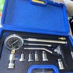 Engine Compression Tester Kit, 11 Pc Cylinder With Spark. Fixed Price $25.00.