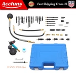 46PCS Petrol Diesel Engine Compression Tester Car Cylinder Leak Down Kit. Fixed Price $106.10.