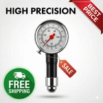 High Precision Tire Pressure Gauge Dial Manometer Auto Air Tester Tool Usa 2026. Fixed Price $6.99.