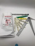 Vintage Rare Genuine Honda Scratch & Dent We Care Kit W/ 3 Tools Feeler Gauges. Fixed Price $97.49.