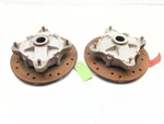 02-04 Polaris Ranger 500 4X4 Rear Left & Right Wheel Hub Brake Rotor Set 5133038. Fixed Price $63.67.