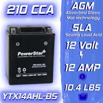 Powerstar YB14L-A2 Motorcycle Battery For Honda CB1100F Super Sport 1100CC 83. Fixed Price $49.98.