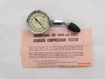 Vintage Schauer A8020 Or A8022 Compression Tester Gauge 0-300 Psi. Usa Made Tool. Fixed Price $24.85.