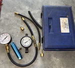 Cornwell Back Pressure Tester Kit W/ Case. See Pics (for Parts). Fixed Price $40.00.
