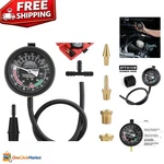 Precision Fuel Pump & Vacuum Tester Gauge Kit - Essential Auto Diagnostics Tool. Fixed Price $39.99.