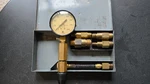 Century Tool Co. Cylinder Compression Tester Kit With Metal Case; Model 2660-C. Fixed Price $10.00.