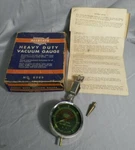 Allstate Heavy Duty Vacuum Gauge 8989. Fixed Price $34.99.