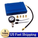 Cylinder Compression Pressure Tester Gauge Adaptor Pipes Tool Kit 0-300 Psi. Fixed Price $42.99.